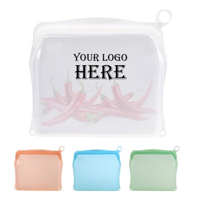 Silicone Food Grade Reusable Storage Bag