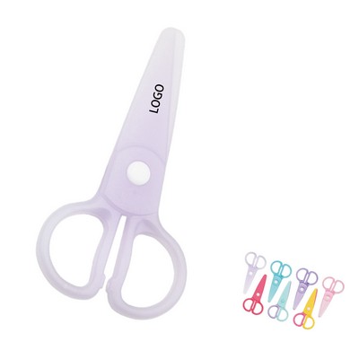 Safe Plastic Children'S Diy Art Scissors