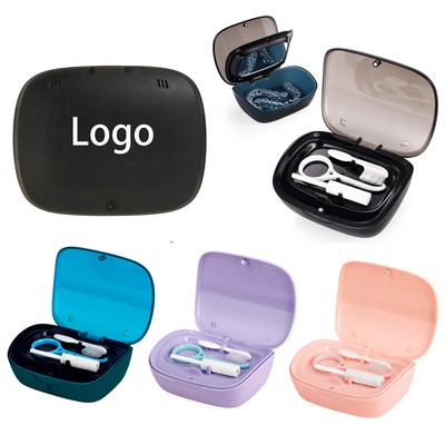 Double Layer Invisible Braces Retainer Storage Box