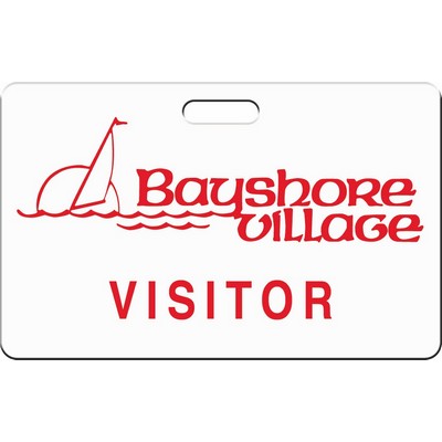 Visitor Badge - Horizontal