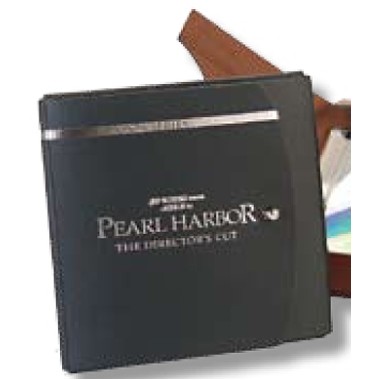 Leather CD Holder w/ Metal Ball Closure