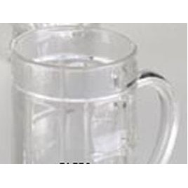 6-1/4" Dimple Glass Mug