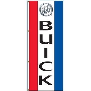 Single Faced Interceptor® Drape Flags (Center Panel - Buick®) (3' x 8')