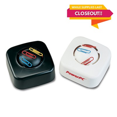 Spherical Paper Clip Dispenser (Clearance)