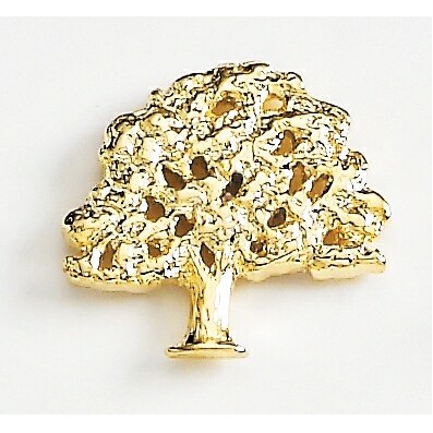 Oak Tree Marken Design Cast Lapel Pin (Up to 3/4")