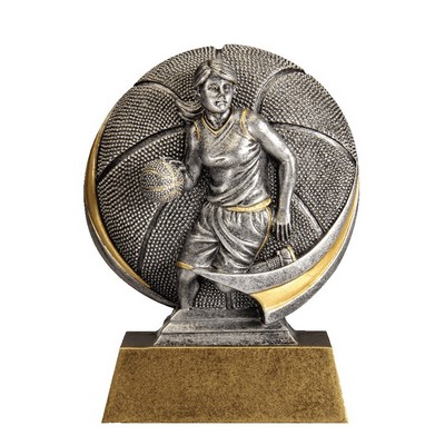 5" Female Basketball Motion Xtreme Figure Award