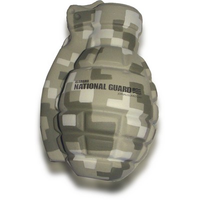 Grenade Stress Reliever - Digital ACU Camo