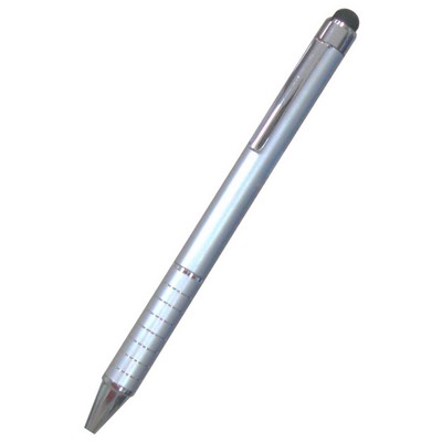 Halo Series Stylus Pen / ball point pen - silver