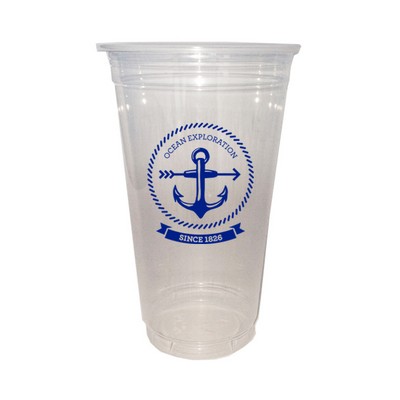 24 Oz. Soft Sided Clear Cups