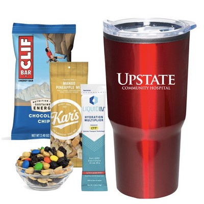 Snack Tumbler & Liquid IV (Red)