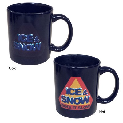 11 Oz. Deep Navy Blue Vanish-Ink Mug