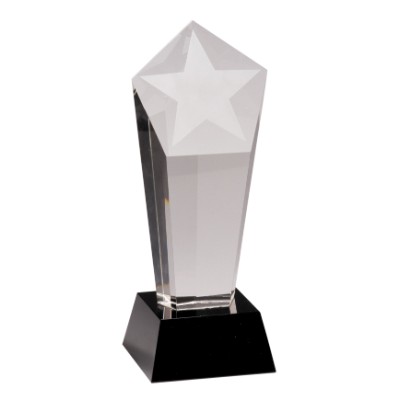 Crystal Spotlight Stars, 11 3/4"H