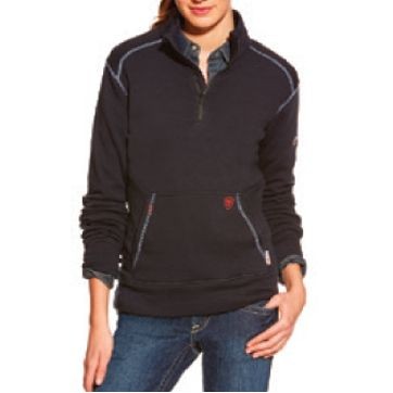 FR Polartec® 1/4 Zip Navy Fleece Jacket