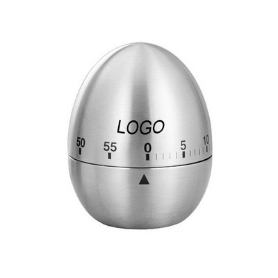 Stainless Steel Mechanical Egg Kitchen Timer