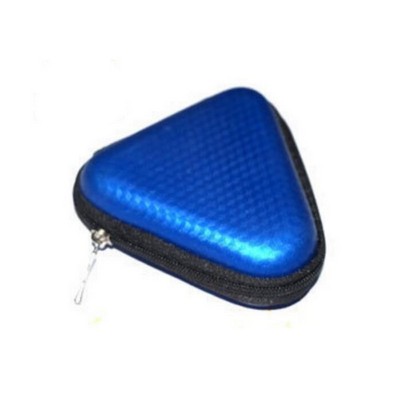 Triangle Hard Earphone Carrying Bag