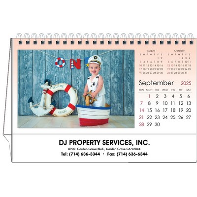 Precious Moments 2025 Desktop Calendar w/Flexible Easel