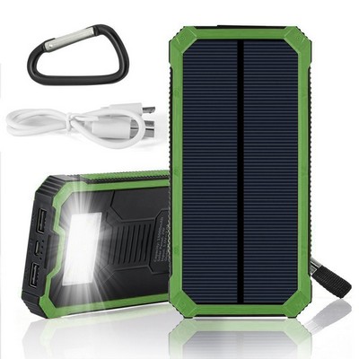 Pinnacle 10000 mAh Solar Power Bank