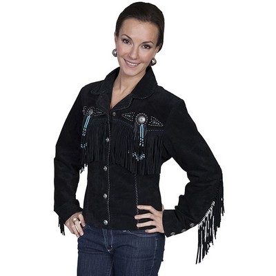 Ladies' Fringe & Beaded Jacket