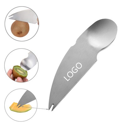 3 in 1 Fruit Spoon Knife w/Fork