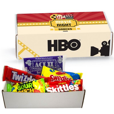 Movie Night Mailer Snack Box