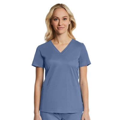 Maevn - EON Sport - Women's Four-Pocket V-Neck Top