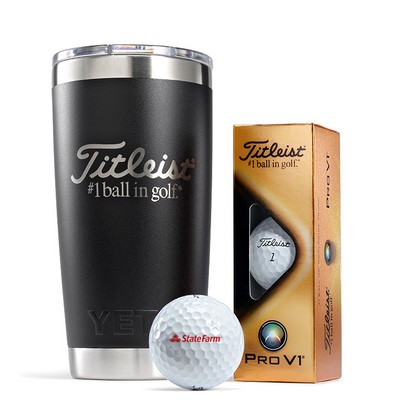 Titleist 3-Ball YETI Tumbler