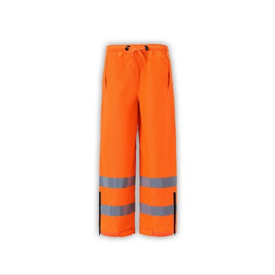 Bulk Order - Orange High Viz Rain Pants