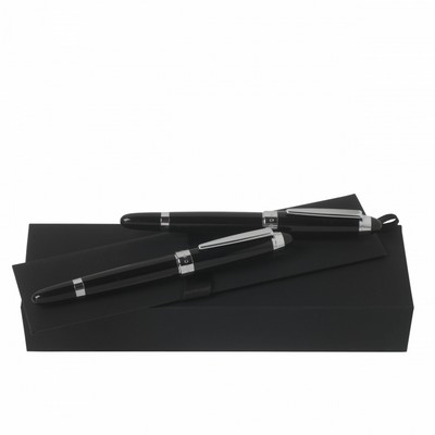 Set Icon Black (rollerball pen & fountain pen)