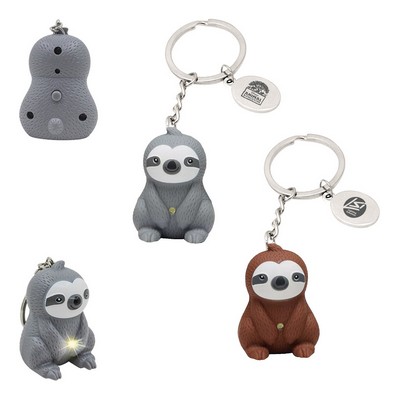 Sloth LED Keychain