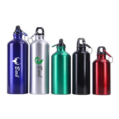 25 Oz. Aluminum Water Bottle with Carabiner