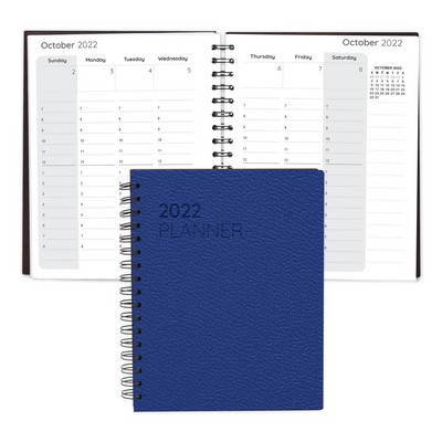 Leather Spiral Weekly Planner