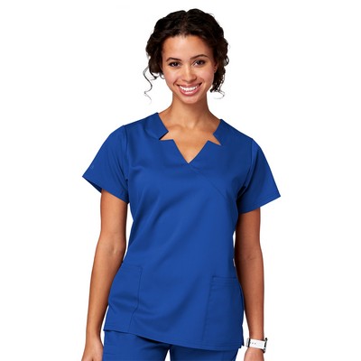 Meta - Meta Scrubs - Women's 2-Pocket Notch Top