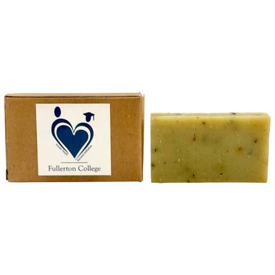 All Natural Peppermint Leaf Soap Bar