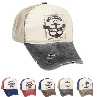 Washed cap cotton Baseball Caps golf cap sun visor