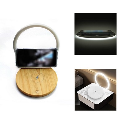 15W LED Night Light with Wireless Charger