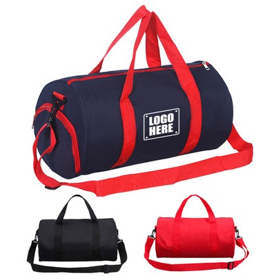 Sport & Travel Duffel Bag W/ Individual Shoes Pocket