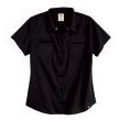 Dickie's® Women's Short Sleeve Industrial Work Shirt - Black