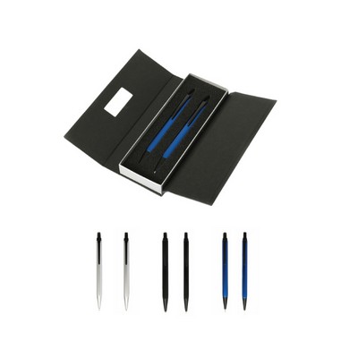 Triangle Metal Pen & Pencil Set