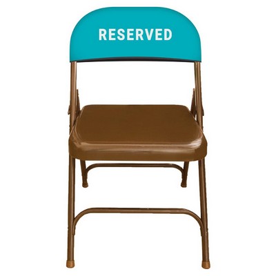 Custom Printed Spandex Folding Chair Back Covers