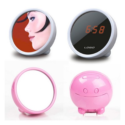 LED Make-up Mirror Clock