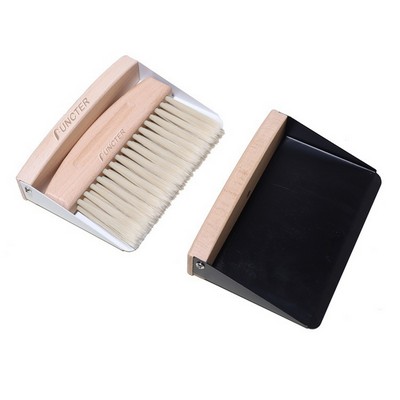 Tabletop Mini Dustpan and Brush Set for Cleaning