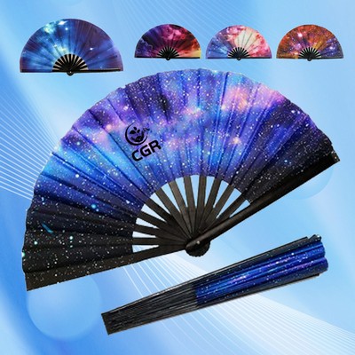 Bamboo Hand Fans Set