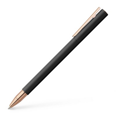 NEO Slim Rollerball, Black Metal and Rose Gold