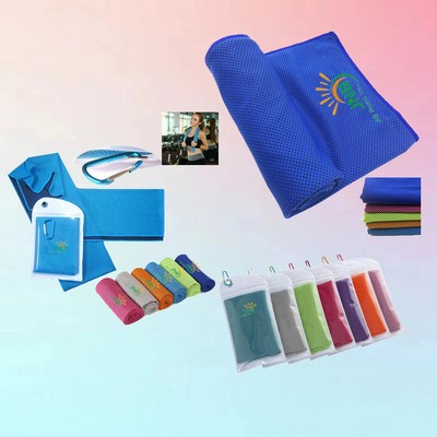 Portable Cooling Towel Set