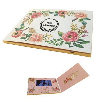 5"LCD Video Brochure Greeting Card