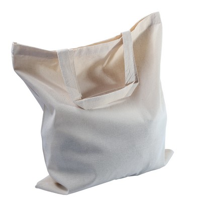 Canvas Tote with short handles