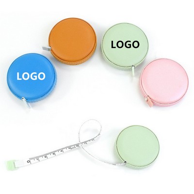 Mini Round Leather Tape Measure