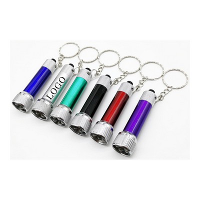 Mini LED Flashlight Keyring