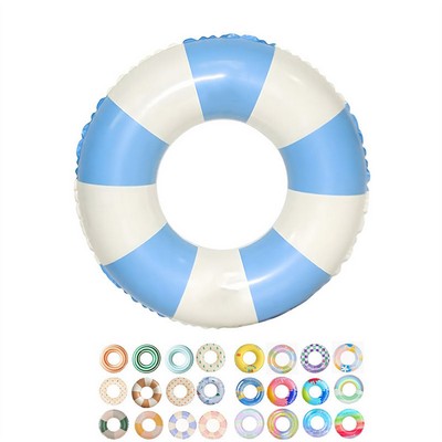 Environmental PVC Material Inflatable Swim Ring Tubes