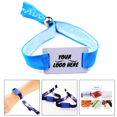 RFID Woven/Print Fabric Wristband